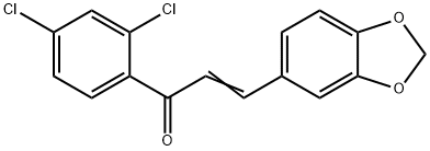 (2E)-3-(2H-1,3-benzodioxol-5-yl)-1-(2,4-dichlorophenyl)prop-2-en-1-one|(2E)-3-(2H-1,3-benzodioxol-5-yl)-1-(2,4-dichlorophenyl)prop-2-en-1-one