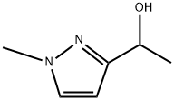 1-(1-Methyl-1H-pyrazol-3-yl)-ethanol Struktur