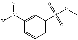 Methyl 3-nitrobenzenesulfonate Struktur