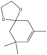 1,4-Dioxaspiro[4.5]dec-7-ene, 7,9,9-trimethyl-