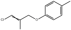 1-(3-Chloro-2-methyl-allyloxy)-4-methyl-benzene Struktur