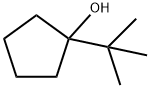 Cyclopentanol, 1-(1,1-dimethylethyl)- Struktur