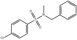 N-benzyl-4-chloro-N-methylbenzenesulfonamide Struktur