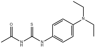 N-({[4-(diethylamino)phenyl]amino}carbonothioyl)acetamide Struktur