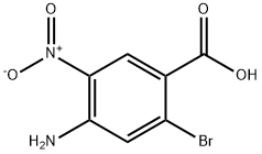 4-Amino-2-bromo-5-nitro-benzoic acid Struktur