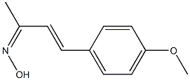 3-Buten-2-one, 4-(4-methoxyphenyl)-, oxime