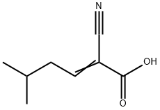 2-Hexenoic acid, 2-cyano-5-methyl-