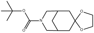 tert-butyl-7H-spiro[7-azabicyclo[3.3.1]nonane-3.2'-[1,3]dioxolane]-7-carboxylate