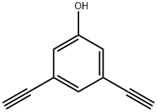 3,5-diethynyl phenol Struktur