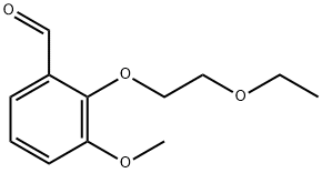 2-(2-ETHOXYETHOXY)-3-METHOXYBENZALDEHYDE Struktur