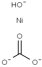 Nickel carbonate, basic hydrate Struktur