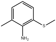 Benzenamine, 2-methyl-6-(methylthio)- Struktur