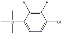 (4-bromo-2,3-difluorophenyl)-trimethylsilane