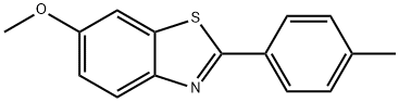 6-Methoxy-2-(p-tolyl)benzo[d]thiazole Struktur