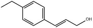 3-(4-Ethyl-phenyl)-prop-2-en-1-ol Struktur