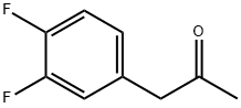 1-(3,4-difluorophenyl)propan-2-one Struktur