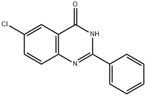 6-CHLORO-2-PHENYLQUINAZOLIN-4(3H)-ONE Struktur