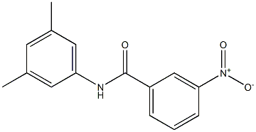 N-(3,5-Dimethylphenyl)-3-nitrobenzamide, 97% Struktur