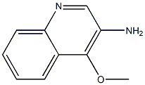 4-Methoxyquinolin-3-amine Struktur