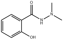 2-Hydroxy-benzoic acid N,N-dimethyl-hydrazide Struktur