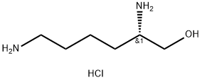 (S)-2,6-DIAMINOHEXAN-1-OL HYDROCHLORIDE Struktur