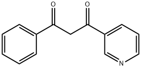 1-phenyl-3-pyridin-3-ylpropane-1,3-dione Struktur