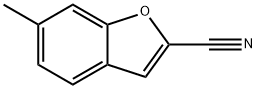 6-METHYLBENZOFURAN-2-CARBONITRILE Struktur