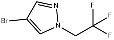 4-BROMO-1-(2,2,2-TRIFLUOROETHYL)-1H-PYRAZOLE 結(jié)構(gòu)式