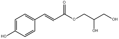 1-O-p-Coumaroylglycerol Struktur