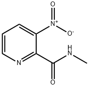 N-METHYL-3-NITROPYRIDINE-2-CARBOXAMIDE Struktur