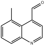 5-Methylquinoline-4-carbaldehyde Struktur