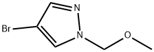 4-Bromo-1-(methoxymethyl)pyrazole Struktur