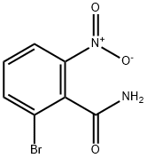 2-Bromo-6-nitrobenzamide Struktur