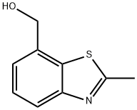 (2-Methylbenzo[d]thiazol-7-yl)methanol Struktur