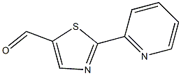 2-pyridin-2-yl-1,3-thiazole-5-carbaldehyde Struktur