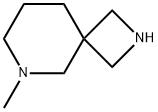 6-METHYL-2,6-DIAZASPIRO[3.5]NONANE Struktur