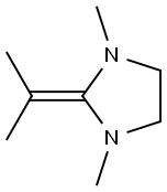 Imidazolidine,1,3-dimethyl-2-(1-methylethylidene)- Struktur