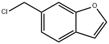 6-(CHLOROMETHYL)BENZOFURAN Struktur