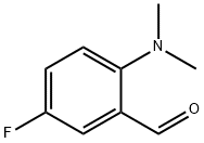 2-(DIMETHYLAMINO)-5-FLUOROBENZALDEHYDE Struktur