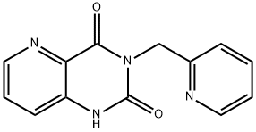 3-(pyridin-2-ylmethyl)pyrido[3,2-d]pyrimidine-2,4(1H,3H)-dione Struktur