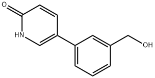 5-(3-(HYDROXYMETHYL)PHENYL)PYRIDIN-2-OL Struktur