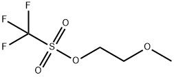 Trifluoro-methanesulfonic acid 2-methoxy-ethyl ester Struktur