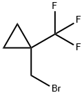 1-(BROMOMETHYL)-1-(TRIFLUOROMETHYL)CYCLOPROPANE Struktur