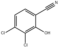 3,4-dichloro-2-hydroxybenzonitrile Struktur