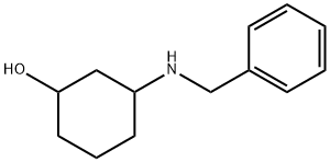 3-BENZYLAMINOCYCLOHEXANOL Struktur