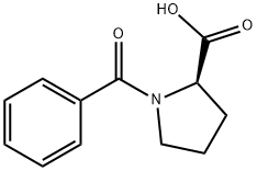 (2R)-1-苯甲酰吡咯烷-2-羧酸, 115795-02-3, 結(jié)構(gòu)式