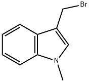 3-(BROMOMETHYL)-1-METHYL-1H-INDOLE Struktur