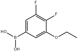 3,4-Difluoro-5-ethoxyphenylboronic acid Struktur