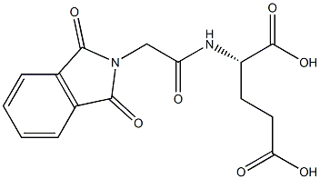 L-Glutamic acid,N-[(1,3-dihydro-1,3-dioxo-2H-isoindol-2-yl)acetyl]- (9CI) Struktur