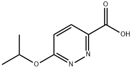 6-Isopropoxy-pyridazine-3-carboxylic acid Struktur